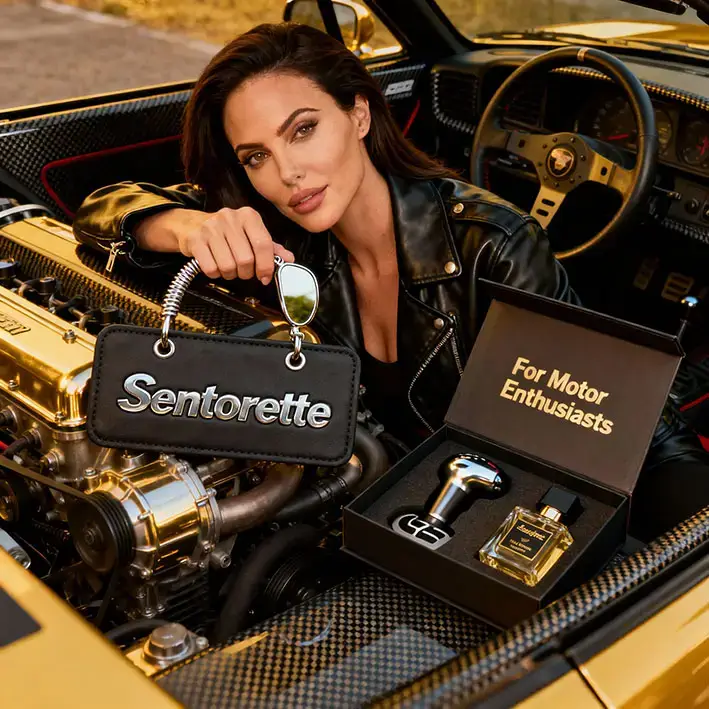 Cofanetto regalo per appassionati di motori – accessori automotive e profumatore personalizzato per eventi, club e radun